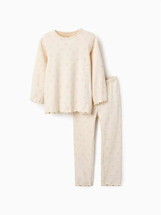 Zippy Kids Pyjamas Cotton Ecru