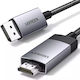 Ugreen Cablu DisplayPort - HDMI de sex masculin 3m Negru (25491)