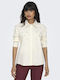 Long Sleeve Women's Shirt Ecru