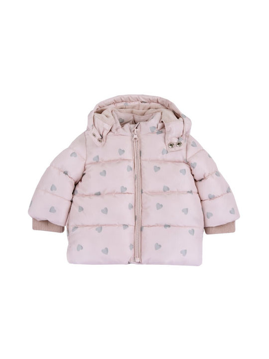 Chicco Kinderjacke mit Kapuze Pink