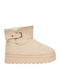 Stiefeletten Damen Beige