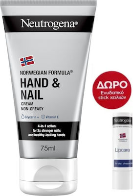 Neutrogena Hand & Nail Σετ Περιποίησης με Κρέμα Χεριών & Lip Balm