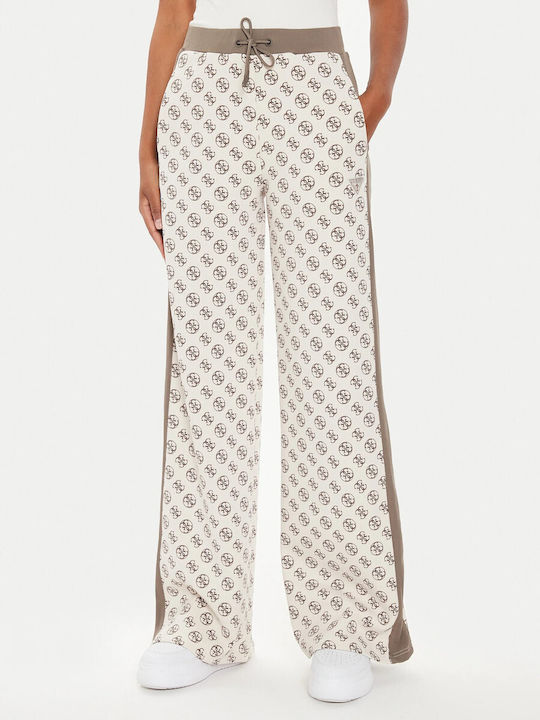 Guess Femei Tesatura Pantaloni cu Croială Dreaptă Multi