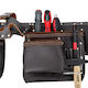 Awtools Professional Fitter Belt 11 Pocket Zipper Black Line