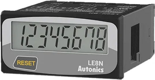 Autonics Betriebsstundenzähler für Elektrische Messgeräte im einphasigen Elektroschaltpult 01.077.0854