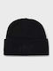 Beanie Γυναικείος Σκούφος Πλεκτός σε Μαύρο χρώμα