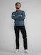 Men's Jeans Pants with Regular Straight Fit Black