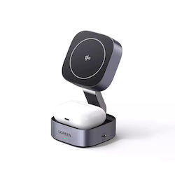 Ugreen Magsafe Charger With USB-C Output Port 15W Black W702