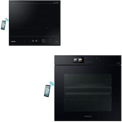 Samsung Άνω Πάγκου με Επαγωγικές Εστίες Μαύρος NV7B7997AAK + NZ64B7799GK