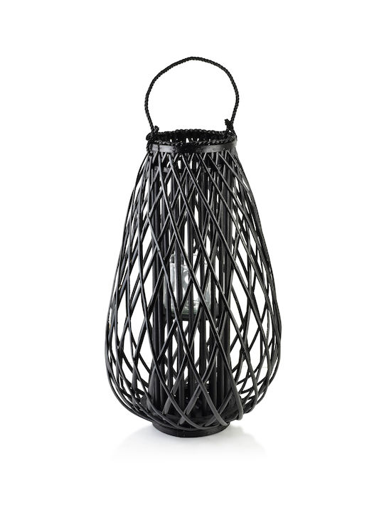 Mondex Felinar Wicker Negru 20x42x70buc 1buc