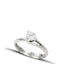 Themelidis Jewels Единичен камък от Бяло злато 18K с Диамант