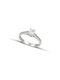 Themelidis Jewels Einzelstein aus Weißgold 18K mit Diamant