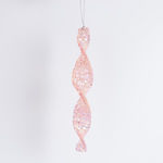 Ornament suspendat Stalactita Roz 3x19buc