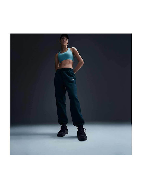 Nike Sportswear Ψηλόμεσο Παντελόνι Φόρμας με Λά...