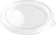 Deckel Ø21cm Rpet Flach Einweg Transparent Sabert 50 Stk