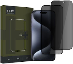 Hofi Anti Spy Glass Pro+ 2бр (iPhone 17 / 17 Pro / 16 Pro)