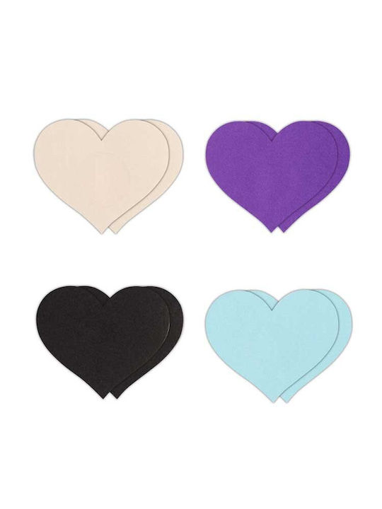 Ns Novelties Pretty Pasties Heart Capace de sfârcuri