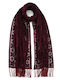 Doca Women's Scarf Burgundy