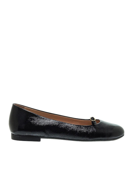 Patent Leather Ballerinas Black
