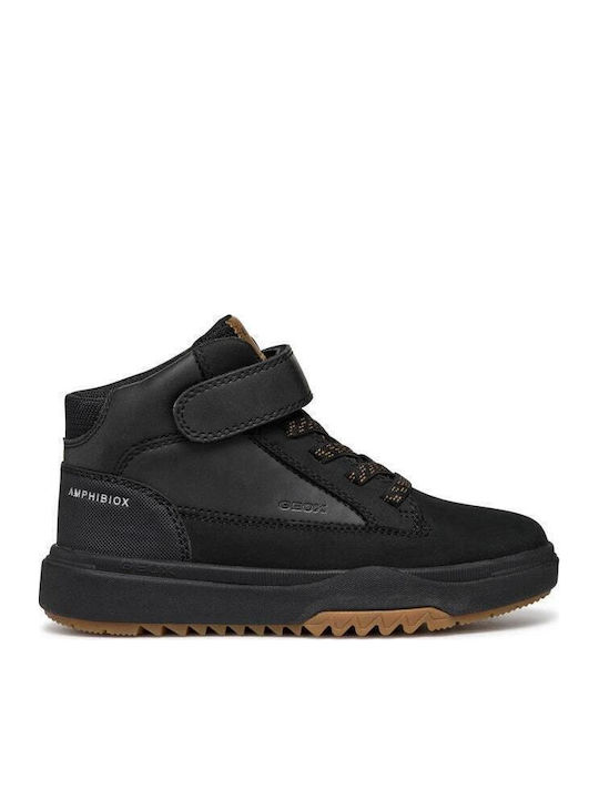 Geox J Bunshee B Παιδικά Sneakers High Ανατομικ...