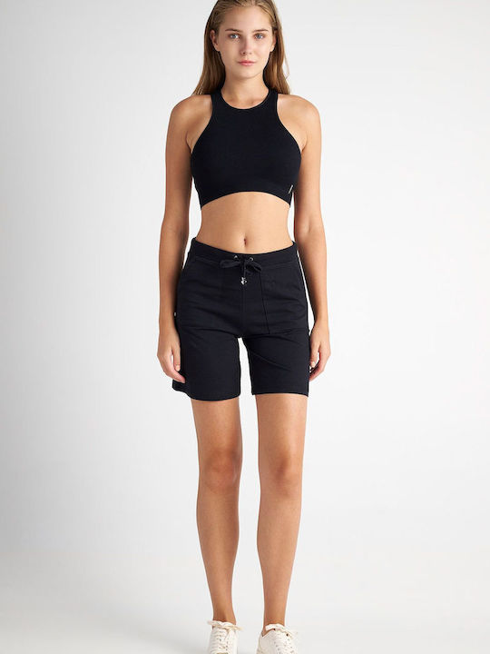 SugarFree Damen Bermuda schwarz