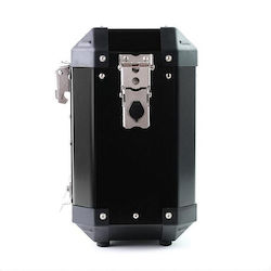 Unit Garage Aluminium Motorcycle Hard Side Case Left 40lt in Black Colour Unit Garage Aluminium Motorcycle Hard Side Case Left 40lt in Black Colour