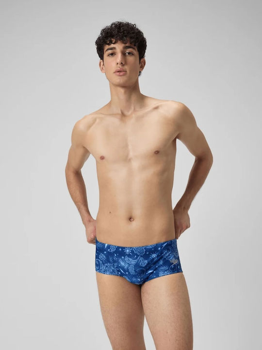 Speedo Club Allover Digital Brief Ανδρικό Μαγιό...