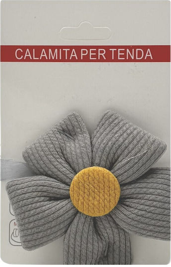 Flower Krawatten-Rücken Magnetisch Gray 1Stück Flower Krawatten-Rücken Magnetisch Gray 1Stück