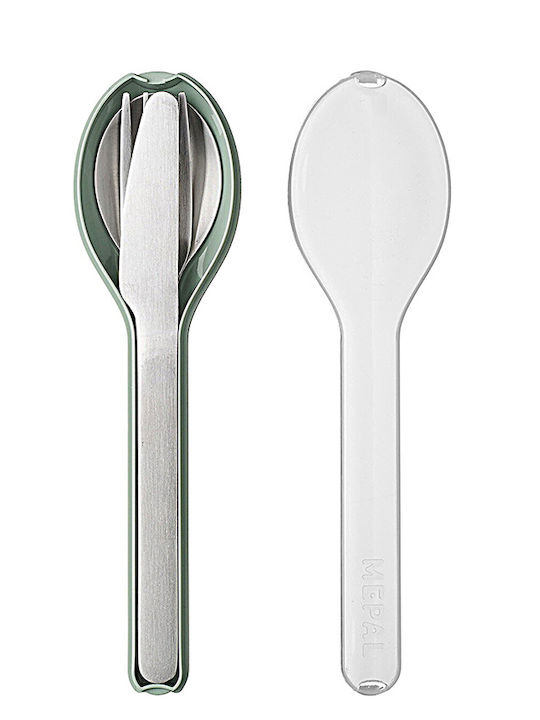 Mepal Besteckset Edelstahl Grün 3Stück 105760094700