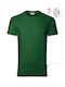 Rimeck Ανδρικό Διαφημιστικό T-shirt Κοντομάνικο σε Πράσινο Χρώμα