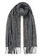 Doca Women's Wool Scarf Black