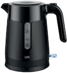 Life Kettle 1lt 1500W Black