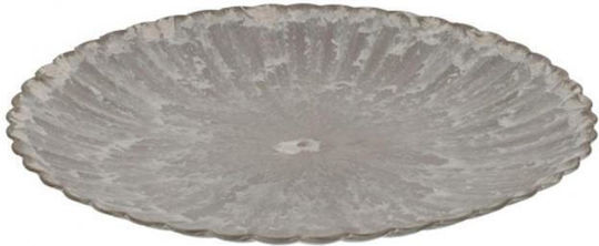 Atmosphera Διακοσμητική Πιατέλα Καφέ 33x33x3εκ.