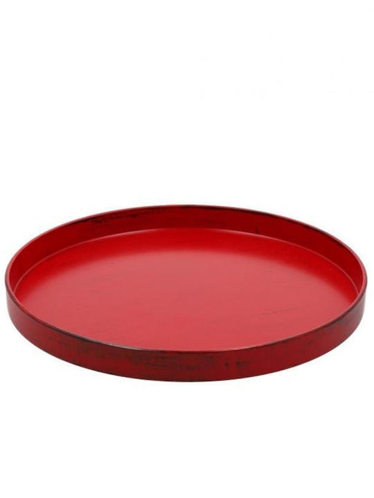 Atmosphera Platou Decorativ Roșie 1buc 27x27x3buc