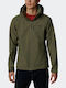 Cascade Ridge Iii Winter Jacket Softshell Waterproof and Windproof Khaki
