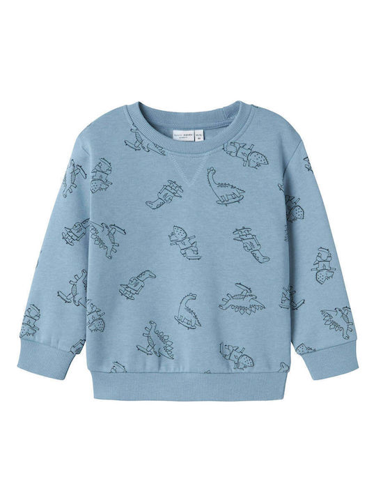 Name It Kinder-Sweatshirt Navy Blue Dinosaurier