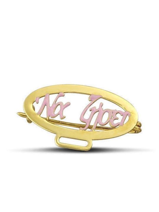 Themelidis Jewels Kinder Sicherheitsnadel aus Gold 9K