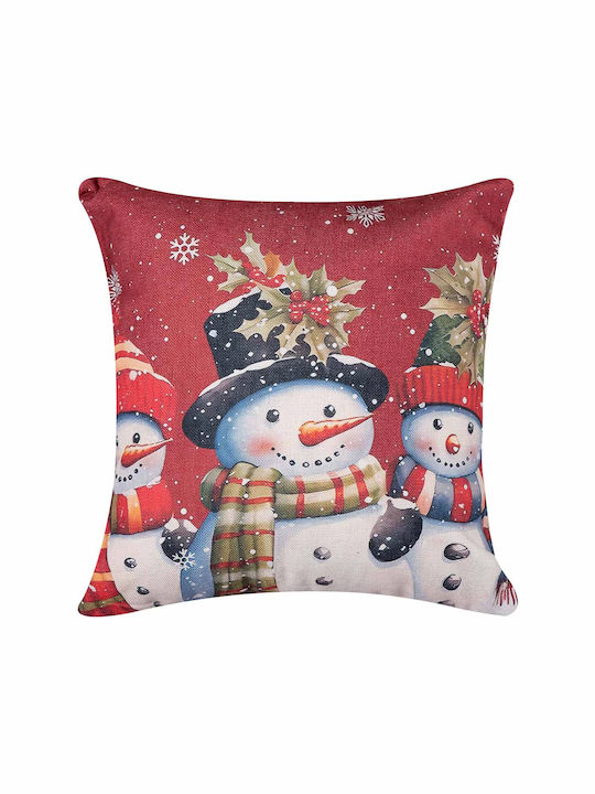 Silk Fashion Christmas Decorative Square Pillow...