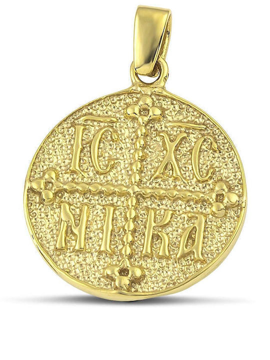 Themelidis Jewels Гривна Фулактó Константин от Жълто Злато 14 Карата