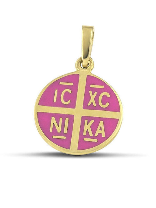 Themelidis Jewels Фулактó Константин от Жълто Злато 14 Карата Розов
