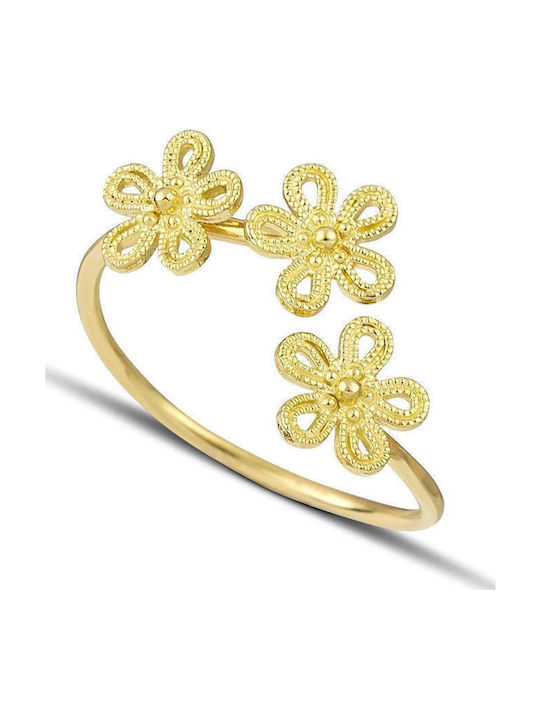 Themelidis Jewels Damen Ring aus Gold 14K