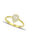 Themelidis Jewels Γυναικείο Δαχτυλίδι με Ζιργκόν από Χρυσό 14Κ