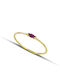 Themelidis Jewels Femeie Inel cu Zirconiu din Aur 14K