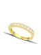 Themelidis Jewels Γυναικείο Δαχτυλίδι Μισόβερο με Ζιργκόν από Χρυσό 14Κ