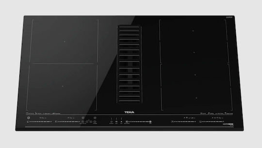Teka Induction Cooktop With Frame Autonomous with Hood 80x51εκ.