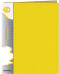 Typotrust Clipboard Flexible for Paper A4 Yellow 1pcs