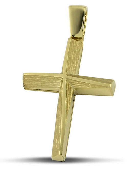 Themelidis Jewels Men's Gold Cross 14K