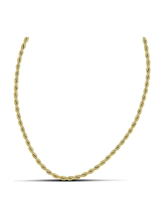 Themelidis Jewels Chain Neck Spiral made of Ste...