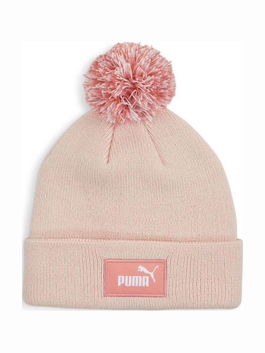 Beanie Παιδικό Σκουφάκι Πλεκτό Ροζ