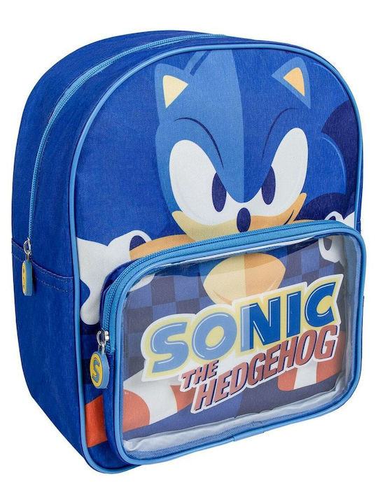 Ученическа Раница Sonic Син 25 X 3 X 12 см